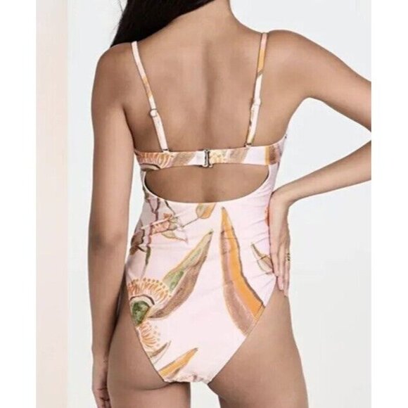 Andrea Iyamah sz XS Swimsuit Underwire One Piece Designer Resortwear Vacation - Picture 2 of 5
